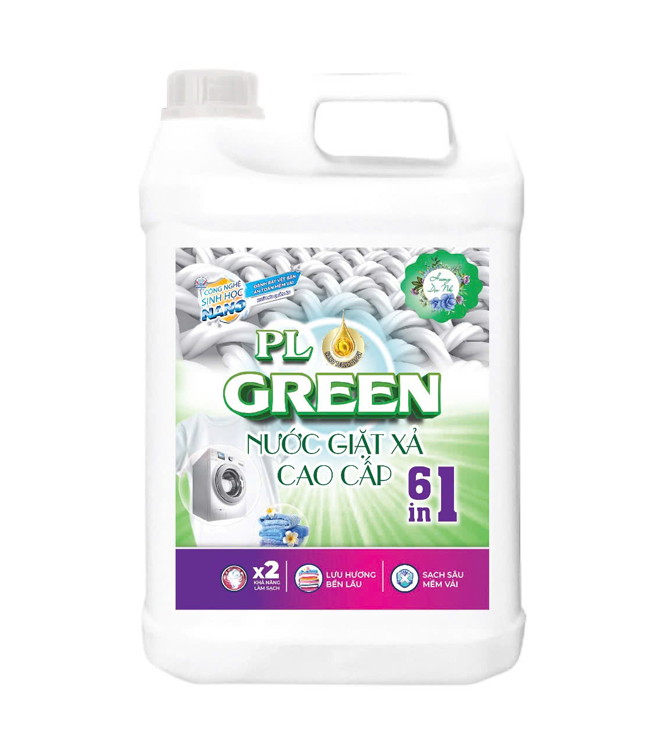 Nước giặt xả cao cấp 6in1 ( Hương dịu nhẹ ) 10 Lít